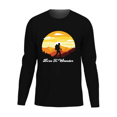 Born To Wander Men Long Sleeve Shirt